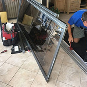 sliding glass door frame repair Spring Hill
